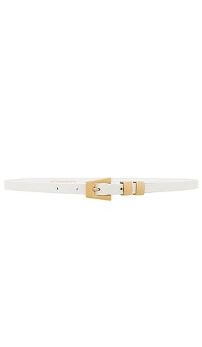 Modern Slim Belt in White. - size M/L (also in XS/S) - petit moments - Modalova