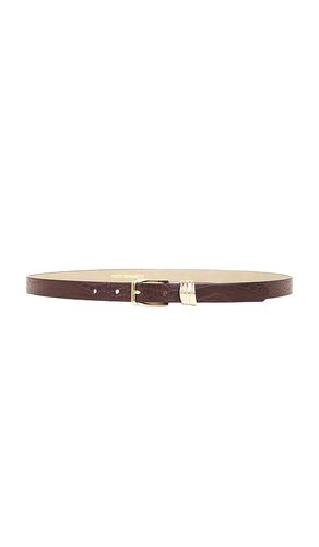 Sleek Belt in Brown. - size M/L (also in XS/S) - petit moments - Modalova