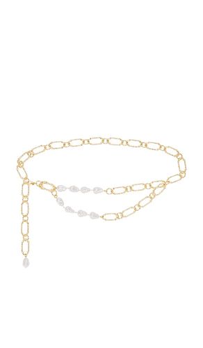 Mila Chain Belt in Metallic - petit moments - Modalova