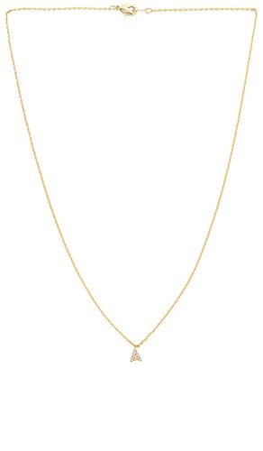 Call Me By Your Name Necklace in Metallic . - size A (also in B, C, D, E, F, G, H, I, K, L, M, N, O, S, T) - petit moments - Modalova