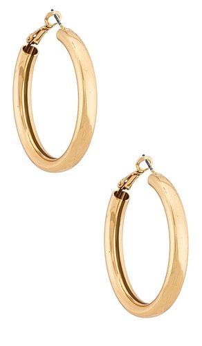 Gretchen Hoops in Metallic - petit moments - Modalova