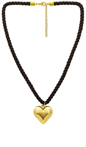Collar de cuerda veronica en color oro metálico talla all en - Metallic Gold. Talla all - petit moments - Modalova