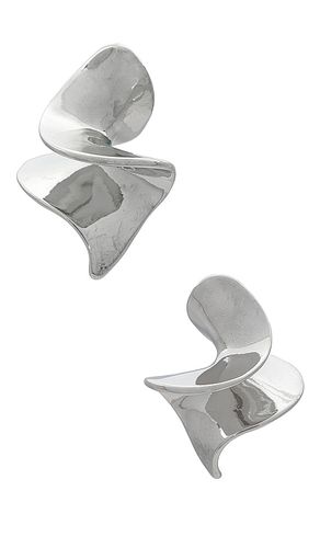 Pendientes solana en color metálico talla all en - Metallic Silver. Talla all - petit moments - Modalova