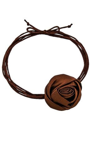 Rosette Tie Necklace in - petit moments - Modalova