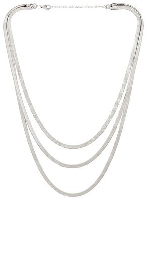 Collar mikayla en color metálico talla all en - Metallic Silver. Talla all - petit moments - Modalova