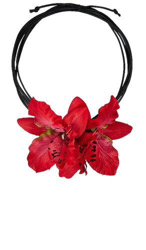 Orchid Flower Necklace in - petit moments - Modalova
