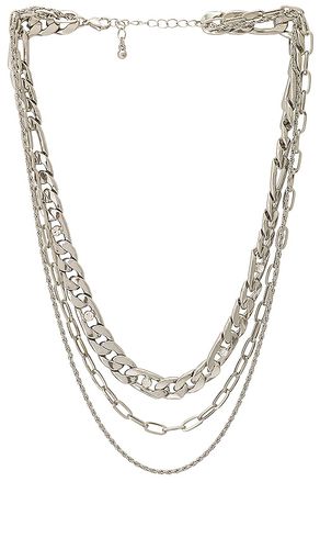 Stacked Chain Necklace in - petit moments - Modalova