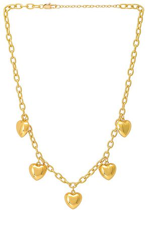 Collar hearts en color oro metálico talla all en - Metallic Gold. Talla all - petit moments - Modalova