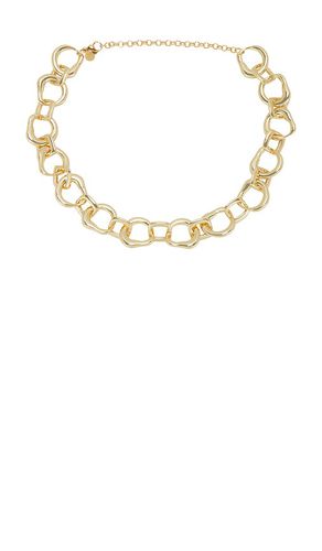 Circle Chain Necklace in Metallic - petit moments - Modalova