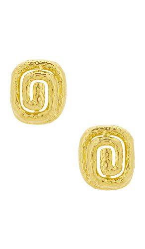 Pendientes tunnel en color oro metálico talla all en - Metallic Gold. Talla all - petit moments - Modalova