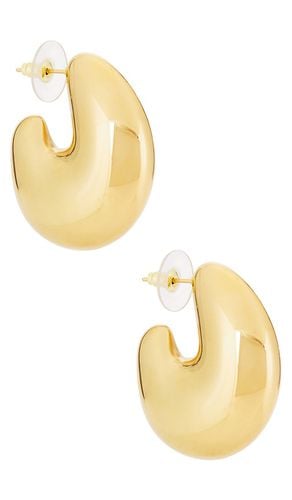 Aros bean en color oro metálico talla all en - Metallic Gold. Talla all - petit moments - Modalova