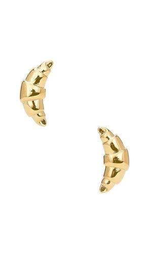 Croissant Earrings in Metallic - petit moments - Modalova