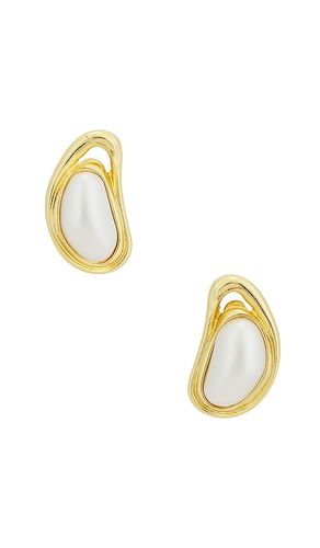 Valia Earrings in Metallic - petit moments - Modalova