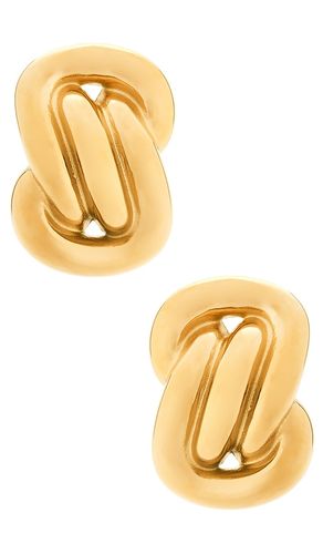 Anemone Earrings in Metallic - petit moments - Modalova