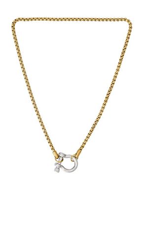 Chunky Carabiner Necklace in Metallic ,Metallic - petit moments - Modalova