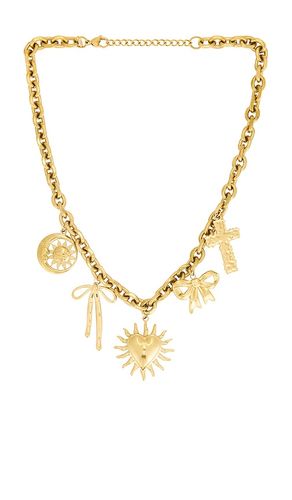 Roxie Charm Necklace in Metallic - petit moments - Modalova
