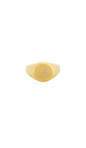 Initial Love Letter Ring in . Size B. Also in D, E, F, J, L, M, O, P - petit moments - Modalova