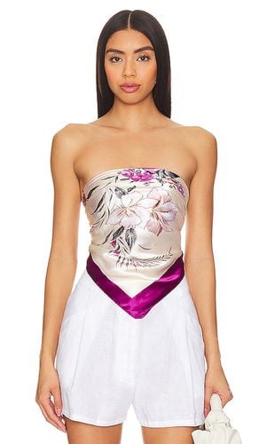 Printed Equestrian Top in Purple - petit moments - Modalova