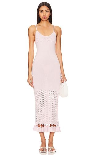 Nora Knit Dress in Blush. - size L (also in M, S, XL, XS) - PEIXOTO - Modalova