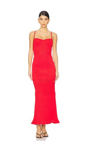 Mara Maxi Dress in Red. - size M (also in S, XL) - PEIXOTO - Modalova