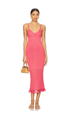 Nora Knit Dress in Coral. - size L (also in S, XL) - PEIXOTO - Modalova