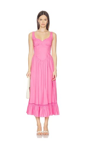Liam Midi Dress in Pink. - size M (also in S, XS) - PEIXOTO - Modalova