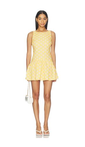 Addison Mini Dress in Yellow. - size S (also in M, L, XL) - PEIXOTO - Modalova