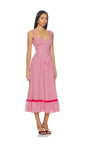 Liam Midi Dress in Red. - size M (also in S, XL, XS) - PEIXOTO - Modalova