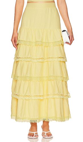 Adina Skirt in Yellow. - size L (also in S) - PEIXOTO - Modalova