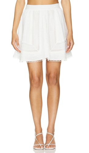 Celeste Mini Skirt in White. - size L (also in M, S, XS) - PEIXOTO - Modalova