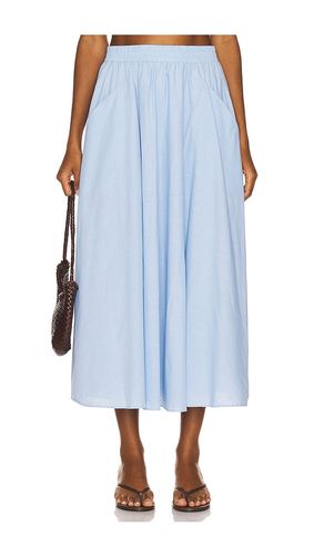 Paula Skirt in Baby Blue. - size L (also in M, S, XS) - PEIXOTO - Modalova