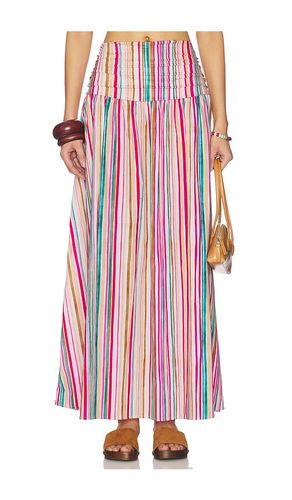 Rowan Midi Skirt in Pink,Tan. - size S (also in XL, XS) - PEIXOTO - Modalova