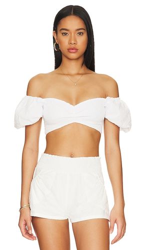 Louisa Crop Top in White. - size XL (also in M, S, XS) - PEIXOTO - Modalova