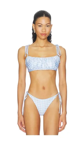 Silas Bikini Top in Baby Blue. - size L (also in M, S, XS) - PEIXOTO - Modalova