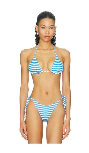 Benji Bikini Top in Blue. - size L (also in M, S, XS) - PEIXOTO - Modalova