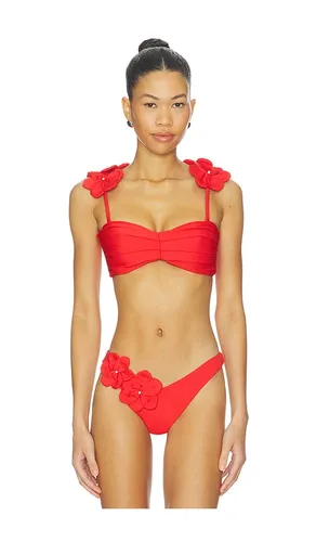 Rae Bikini Top in Red. - size L (also in XL) - PEIXOTO - Modalova