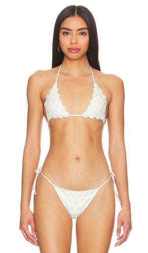 Dahlia Bikini Top in White. - size S (also in XS) - PEIXOTO - Modalova