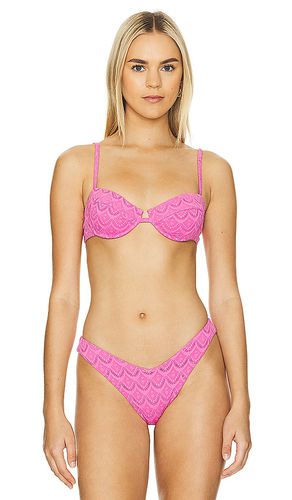 Lara Bikini Top in Pink. - size L (also in M, S, XS) - PEIXOTO - Modalova