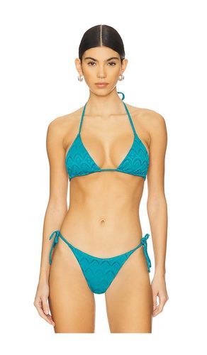 Benji Bikini Top in Teal. - size M (also in S) - PEIXOTO - Modalova