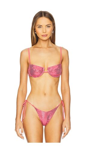 Lara Bikini Top in Pink. - size L (also in M, XS) - PEIXOTO - Modalova