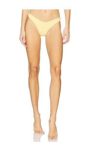 Shelley Cheeky Bikini Bottom in Yellow. - size L (also in M, XL, XS) - PEIXOTO - Modalova