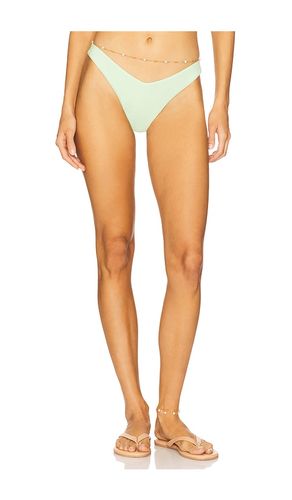 Shelley Cheeky Bikini Bottom in Green. - size L (also in M, XL, XS) - PEIXOTO - Modalova