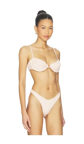 Lara Bikini Top in Blush. - size L (also in M, S) - PEIXOTO - Modalova