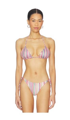 Fifi Bikini Top in Fuchsia,Tan. - size S (also in M, L, XL) - PEIXOTO - Modalova