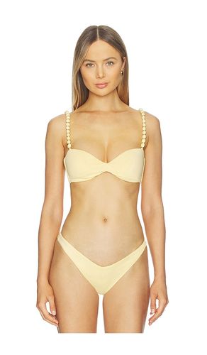 Asher Bikini Top in Yellow. - size L (also in M, S, XL) - PEIXOTO - Modalova