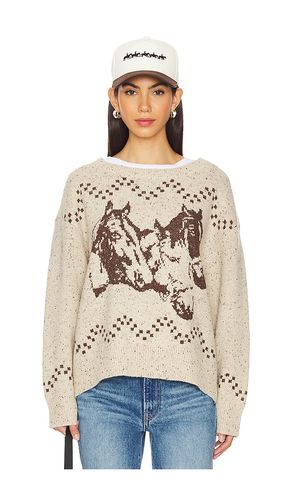 X REVOLVE Horse Sweater in Beige. - size M (also in XS) - Found - Modalova