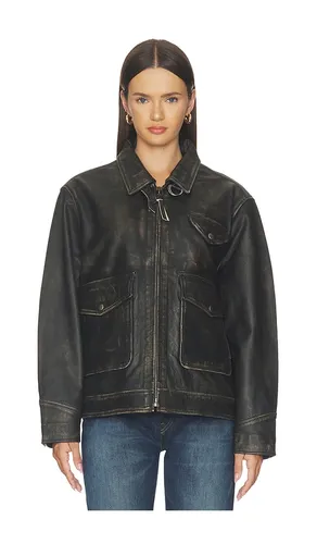 Distressed Leather Pocket Jacket in . - size M (also in S, XL, XS) - Found - Modalova