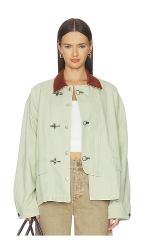 Washed Fireman Clasp Workshop Jacket in . Taglia L. Also in M, S, XL, XS - Found - Modalova
