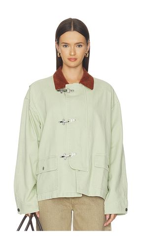 Washed Fireman Clasp Workshop Jacket in . Taglia L. Also in M, S, XL, XS - Found - Modalova