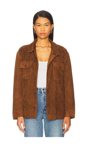 Suede Camp Shirt in . - size L (also in M, S, XL, XS) - Found - Modalova